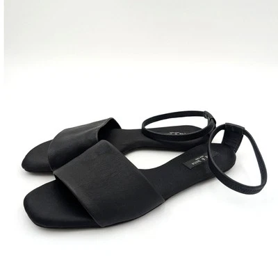Rag & Bone Ellory Foldable Sandal Ankle Strap Women's Black Size US7 EU37 - Image 1 of 4