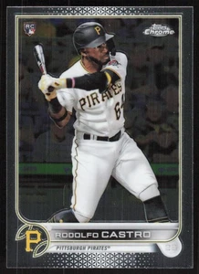 2022 Topps Chrome #7 Rodolfo Castro RC   - FREE SHIPPING - Picture 1 of 2