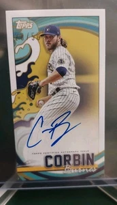 2022 Topps Rip Baseball Corbin Burnes Milwaukee Brewers SP Mini Rip Auto #28/50 - Picture 1 of 6