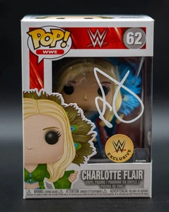 Charlotte Flair signed Funko Pop #62 JSA WWE handsigniert - Bild 1 von 3