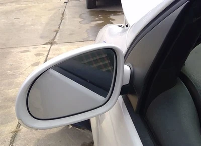 Espelho retrovisor lateral 2008 2009 Volkswagen VW Golf GTI driver LH em branco B4 | aquecido - Imagem 1 de 4