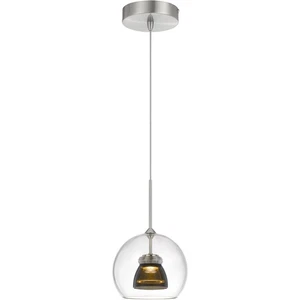 CAL Lighting & Accessories UP-335-CL-SMOCL Double Glass Mini Pendant Smoked - Picture 1 of 2