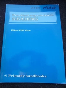 Practical Ways to Teach Reading, ed Cliff Moon - 1985 Ward Lock paperback - Picture 1 of 1