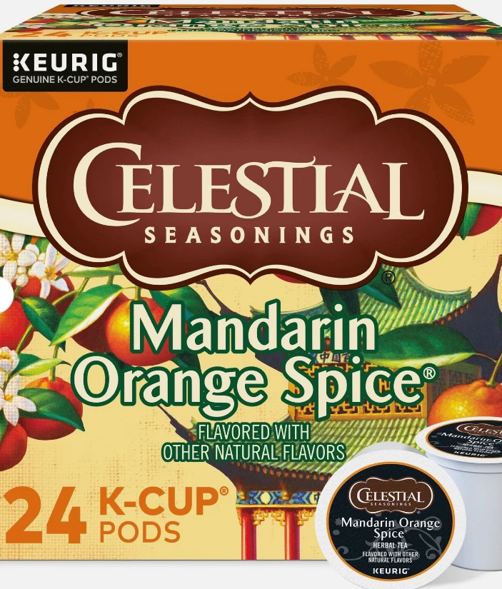 Té Mandarin Orange Spice®, cápsulas K-Cup de una sola porción, 24 unidades Foto 1 de 1