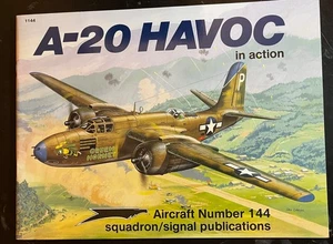 A-20 HAVOC IN ACTION SQUAD/SIGNAL #144 RARE OOP GREAT REFERENCE - Imagen 1 de 4