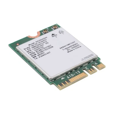 WiFi Card AX200 AX200NGW M.2 NGFF Bluetooth 5.0 WiFi 6 2.4G/5G 802.11Ac/Ax U8J4 - Image 1 of 4