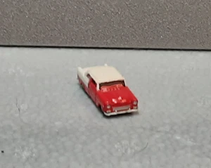 Classic Metal Works 1955 Red And White Chevy Belair Sedan N-Scale - Picture 1 of 8