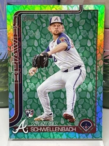 2025 TOPPS SERIES 1 - Spencer Schwellenbach RC #103 Easter Holiday Tin Variation - Picture 1 of 3