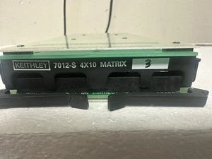 Keithley 7012-S 4x10 Matrix Card Module for 7001 7002 7011 Mainframes - Picture 1 of 6