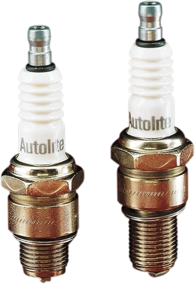 Par de bujías Autolite 4164 para 94-18 Harley Dyna Touring Softail XL Buell Foto 1 de 2