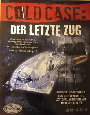 Think Fun 76534 Cold Case: Der letzte Zug 14+ Jahre 1-4 Spieler - Bild 1 von 2