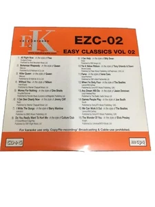 Easy Karaoke Easy Classics EZC 2 - Picture 1 of 2