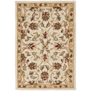SAFAVIEH Chelsea HK78C Hand-hooked Ivory / Ivory Rug - Picture 1 of 29
