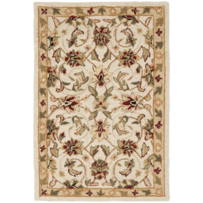 SAFAVIEH Chelsea HK78C Hand-hooked Ivory / Ivory Rug - Image 1 of 4