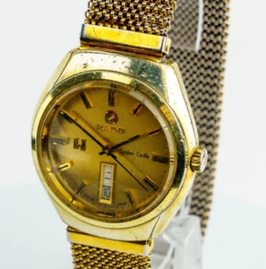 RADO Golden Castle 806-35423 Herren Quarz Uhr Kalender TOP+5 SWISS #1676 - Bild 1 von 17