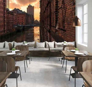 3D Rot Haus ZHUC064 Tapete Wandbild Fototapete Alius Herb Zoe - Bild 1 von 10