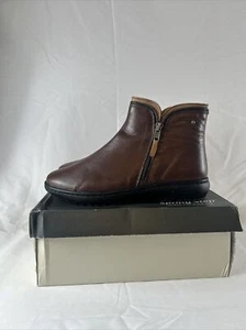 NEW Spring Step Zipit Women's Casual Boot Brown EU Size 40 NEW IN BOX - Picture 1 of 7