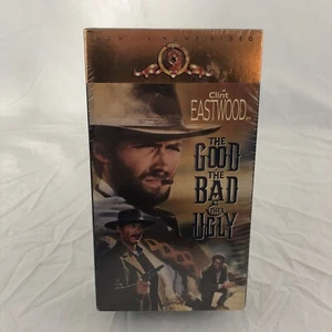 The Good the Bad and the Ugly VHS 1991 Western 2-Tape Set Eastwood New Sealed - Picture 1 of 3
