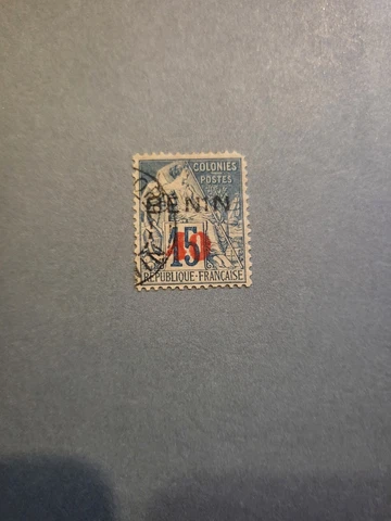 Stamps Benin Scott #17 used Cover