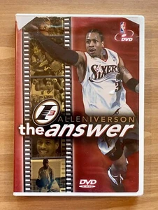 DVD ~ The Answer: Allen Iverson ~ Color ~ FS ~ NR ~ 55+ Mins. ~ 2002 ~ !L🏀🏀K! - Picture 1 of 8