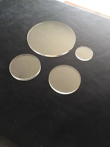 CLEAR PERSPEX ACRYLIC CIRCLE ROUND LASER CUT DISC 3mm 4mm 5mm 6mm 8mm 10mm  - Picture 1 of 2