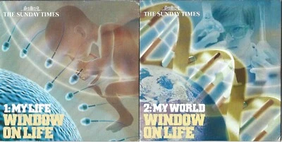 WINDOW ON LIFE ~ 1: MY LIFE & 2: MY WORLD ~ 2 DISC TIMES PROMO CD-ROM - Image 1 of 2