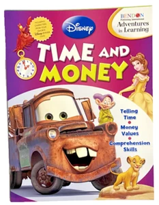 Disney ZEIT UND GELD 2009 Abenteuer im Lernen Taschenbuch Arbeitsbuch - Bild 1 von 1