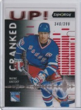 WAYNE GRETZKY Rangers 2022/23 Upper Deck Synergy Cranked Up Red Insert /399