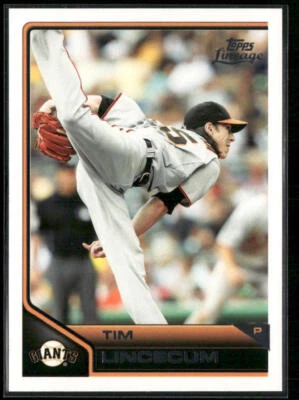 2011 Topps Lineage #135 Tim Lincecum - Image 1 of 2