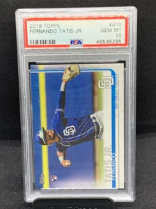 2019 Topps Serie 2 Fernando Tatis Jr. #410 MLB RC PSA 10 Edelstein  Mint! - Bild 1 von 3