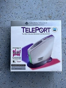 Global Village Communication Teleport Speakerphone Modem for Macintosh 33.6 Kbps - Picture 1 of 3
