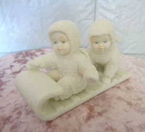 Department 56 - Snowbabies - Figura "Down The Hill We Go" con caja - Imagen 1 de 2
