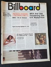 Billboard Magazine, Nov 5, 1977, Shaun Cassidy, Supertramp, Cheech & Chong