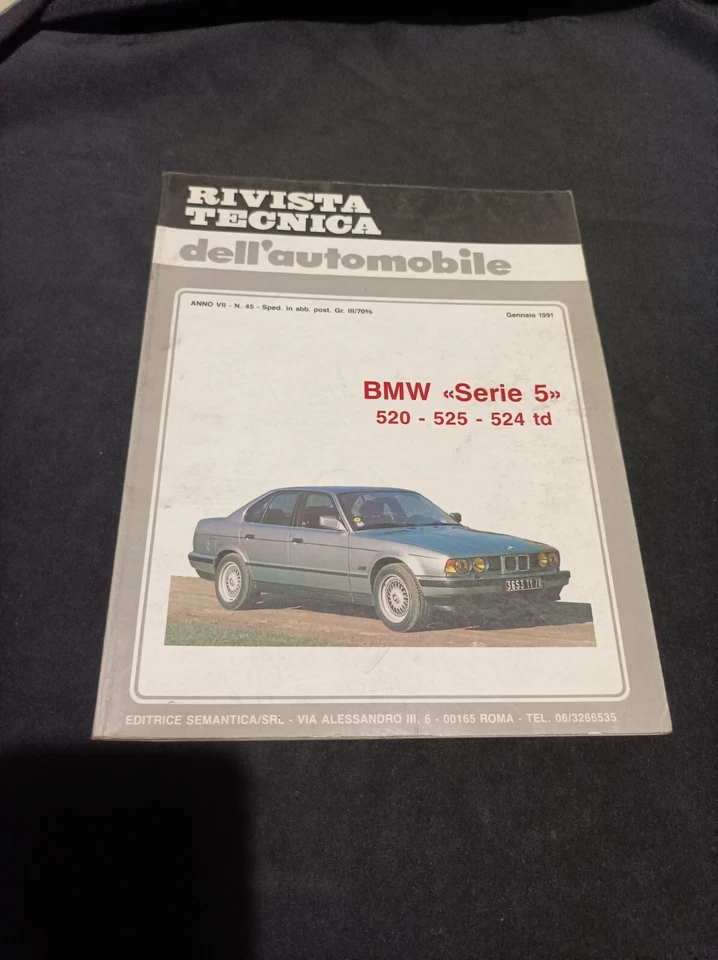 Rivista Tecnica Dell’automobile BMW Serie 5 - Immagine 1 di 1