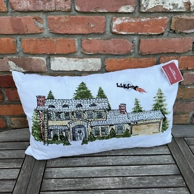 Almohada lumbar Pottery Barn National Lampoon’s Navidad Vacaciones Iluminada Nueva con Etiquetas Foto 1 de 4