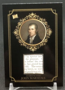 2024 Piezas del Pasado John Marshall Auténtica Reliquia #R-JM3 - Imagen 1 de 3