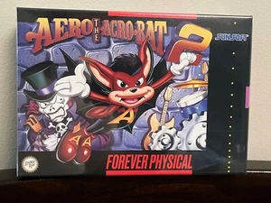 Aero the Acro-Bat 2 for Super Nintendo SNES Limited Run Games LRG NEW SEALED - Picture 1 of 2