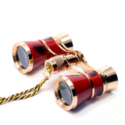 3X25 Retro Glasses Binoculars Telescope for Theater with Handle or Chain Decor - Image 1 of 4