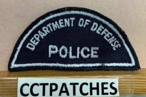 DEPARTMENT OF DEFENSE POLICE (SCHWARZ) SCHULTERAUFNÄHER - Bild 1 von 2