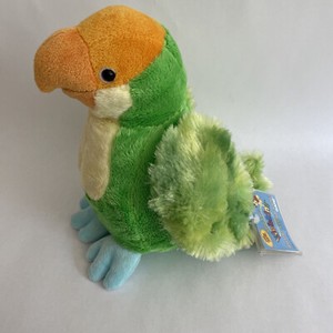 Parakeet Green Bird Webkinz Unused Code and New Plush Ty