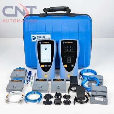 TREND Networks LanTEK IV 500MHz Cable Certifier W/ PL/CH & FiberTEK IV Adapter - Image 1 of 4