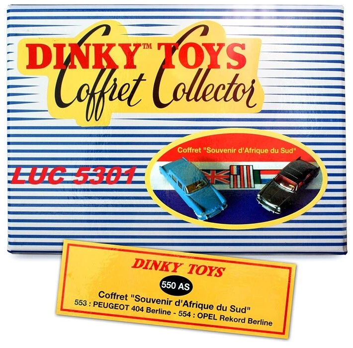COFFRET VIDE SOUVENIR D'AFRIQUE DU SUD #550AS  DINKY TOYS / ATLAS  - Photo 1/1