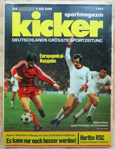 Kicker Sportmagazin Nr. 24 / 1975 - Bild 1 von 1