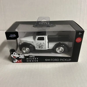 Jada 1941 Ford Pickup "Mickey Mouse" White & Black 1/32 Diecast Model 36091 - Picture 1 of 5