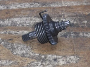 Kx125 Kawasaki 1986 eje de arranque conjunto de engranaje de transmisión de pateador - Imagen 1 de 3