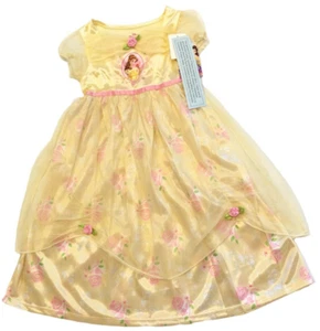 Disney Princess Belle Beauty And The Beast Yellow Dress, Size 2T - New Tags - Picture 1 of 5