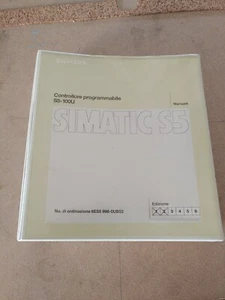 Manuali per PLC, pannello operatore e UV Eraser Siemens Simatic S5 ITA NUOVI - Foto 1 di 4