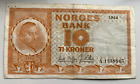 Bank of Norway 10 Kroner 1964 Christian Michelsen