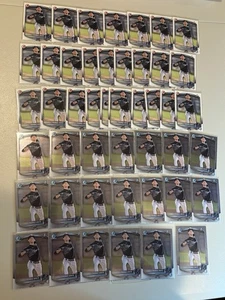 Thomas White 2025 Bowman 1st Paper & Chrome #BCP-69 LOT x46 Miami Marlins - Picture 1 of 1