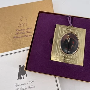1999 White House Historical Association Christmas Ornament President Lincoln - Picture 1 of 9